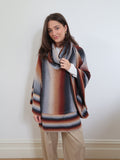 Knitted Jersey Poncho - California 15046