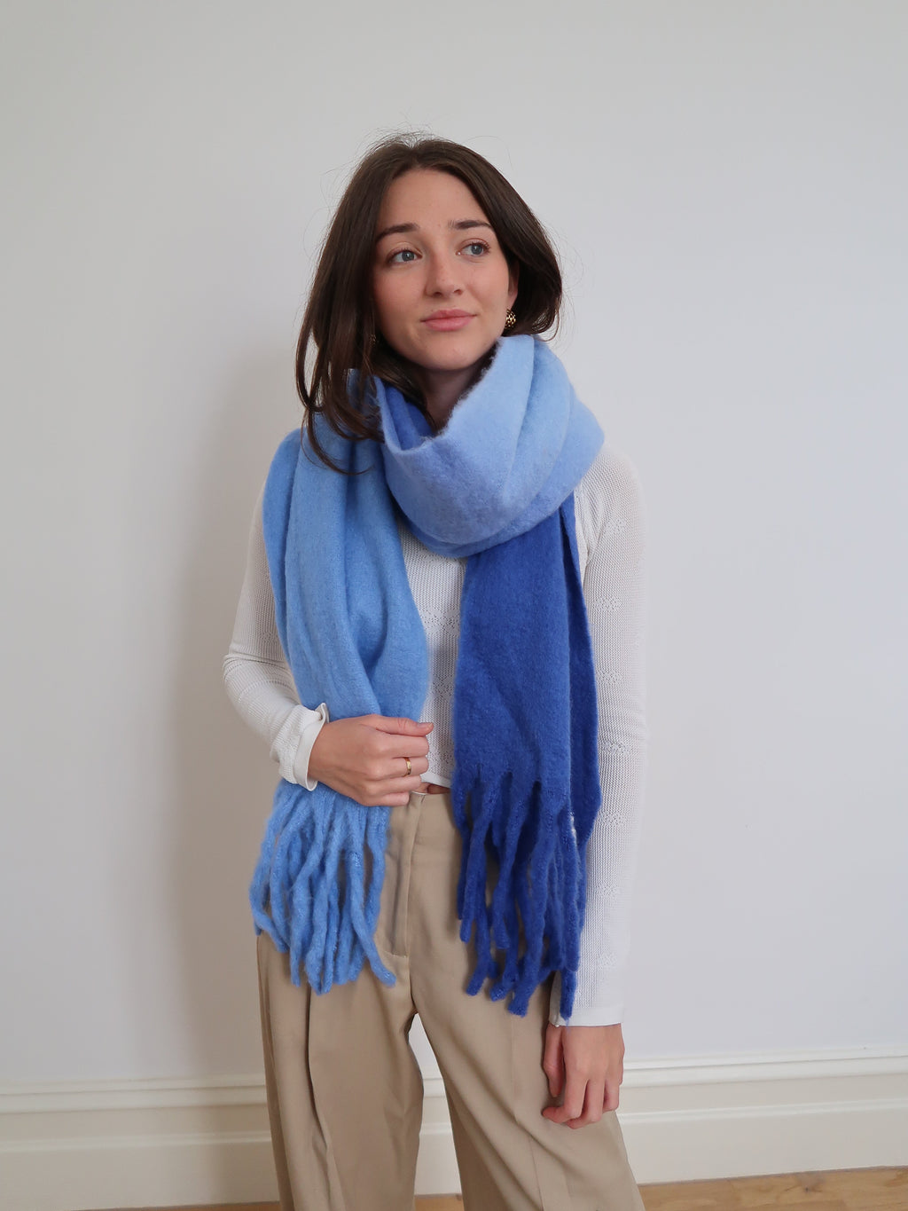 Blanket Scarf 2 Tones - 332482