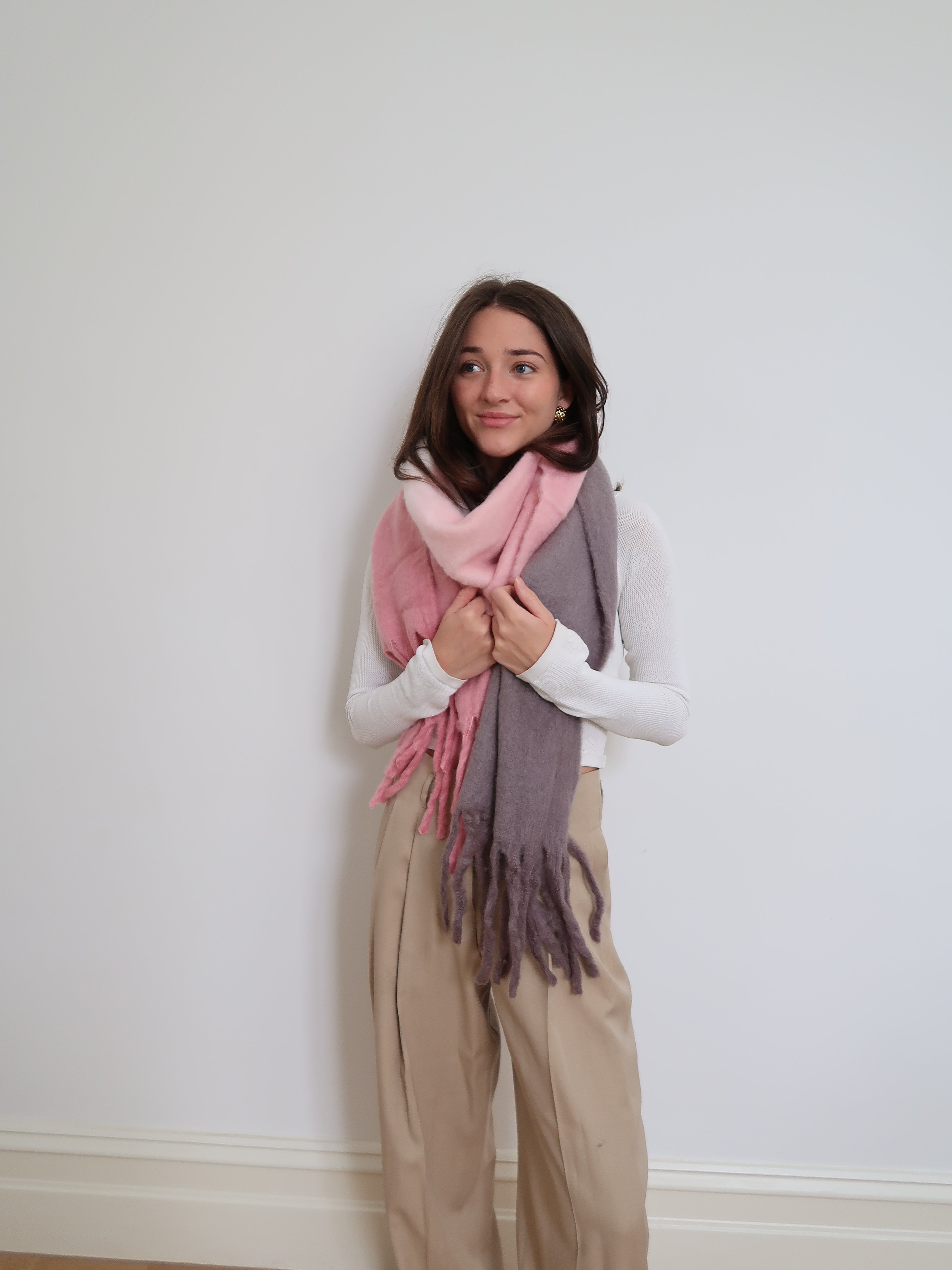 Blanket Scarf 2 Tones - 332482
