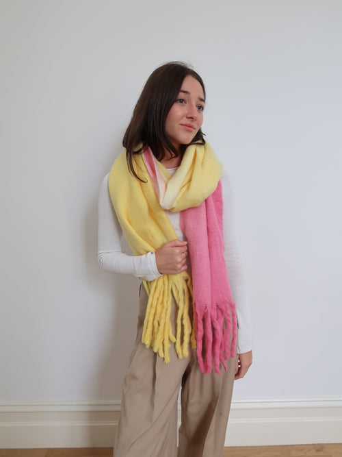 Blanket Scarf 2 Tones - 332482