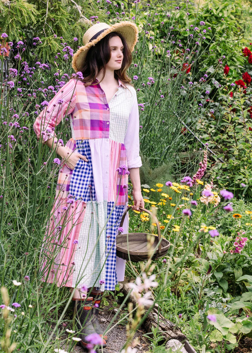 Rene Pure Cotton Dress - Pleated DS6010