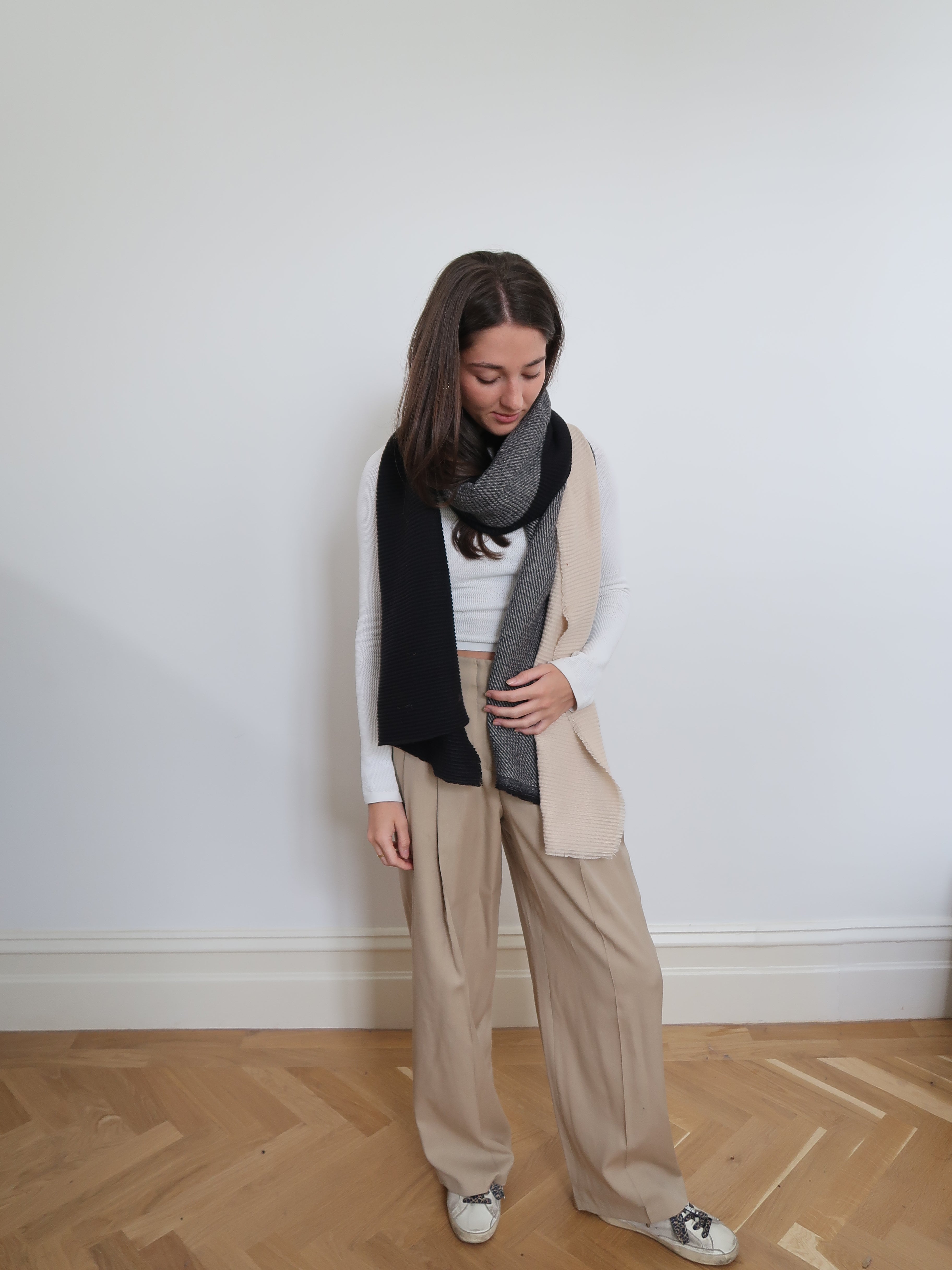 Crinkle Texture Lightweight Scarf - BWS-0800