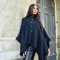 Poncho with Buttons 332769