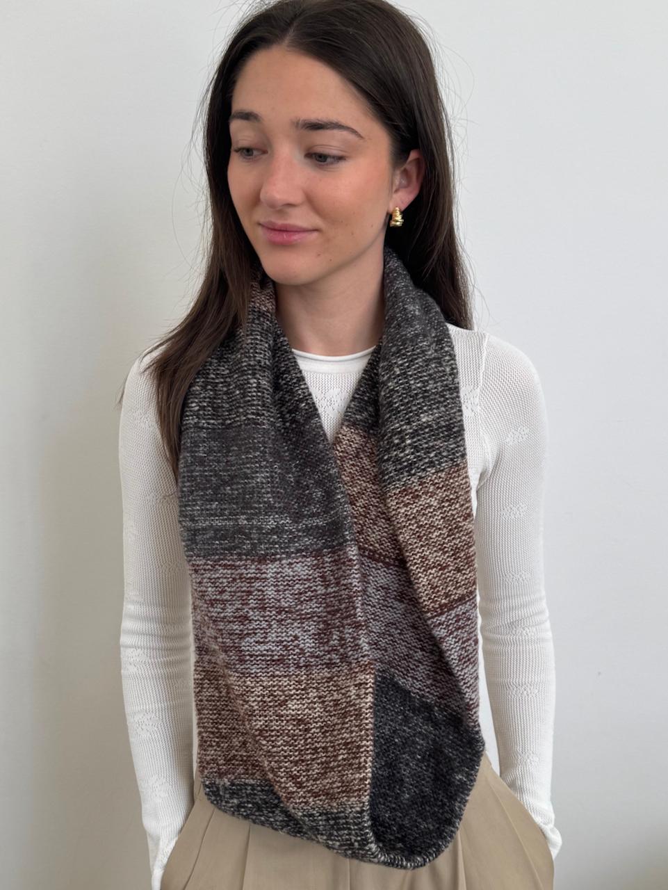 Thick Knitted Snood - Scarf One-Piece 332219