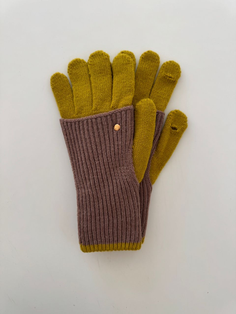 Two In One Rib Gloves GLO22