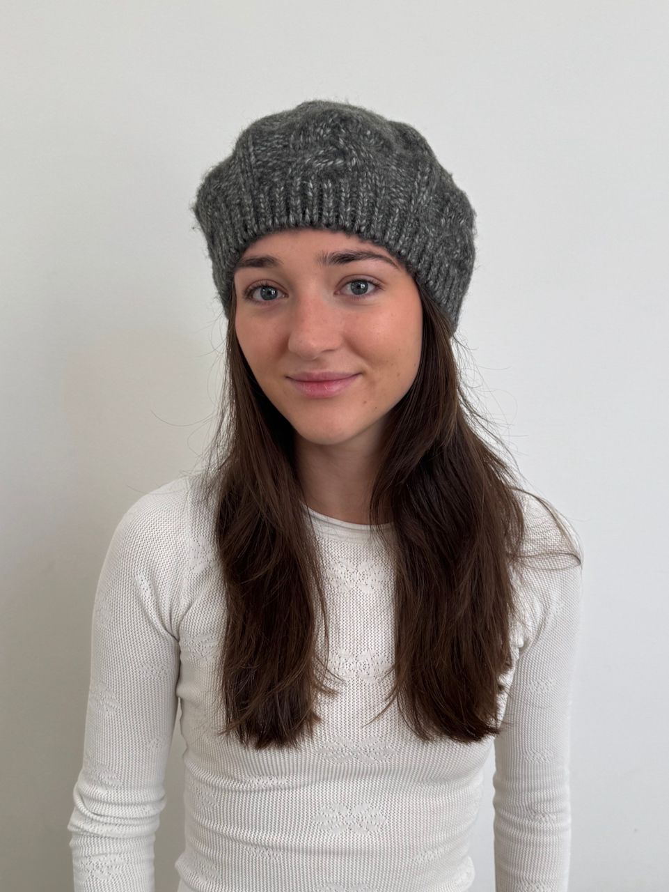 Wool Mix Soft Beret - LWK25131