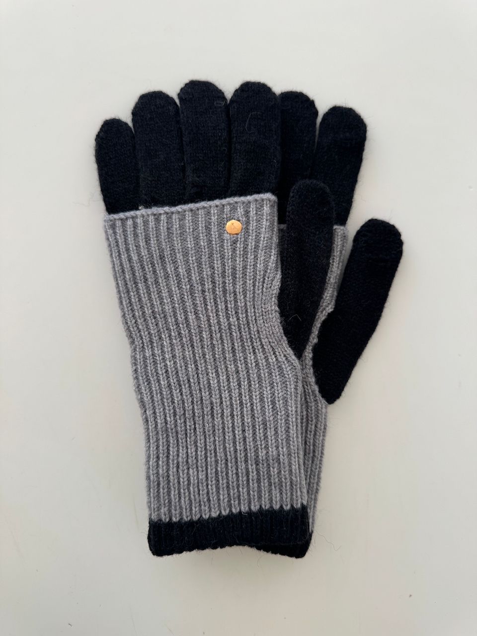 Two In One Rib Gloves GLO22