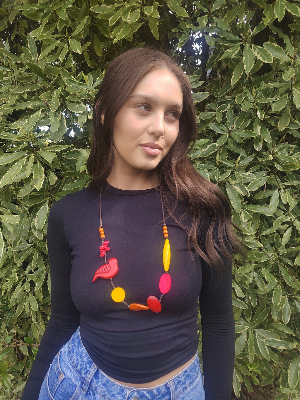 Whimsical Shapes and Bird N7-1142