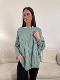 Chunky Oversized Poncho - TS2449