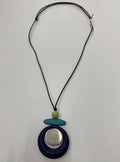 Pearl in Wooden Necklace N7-1017