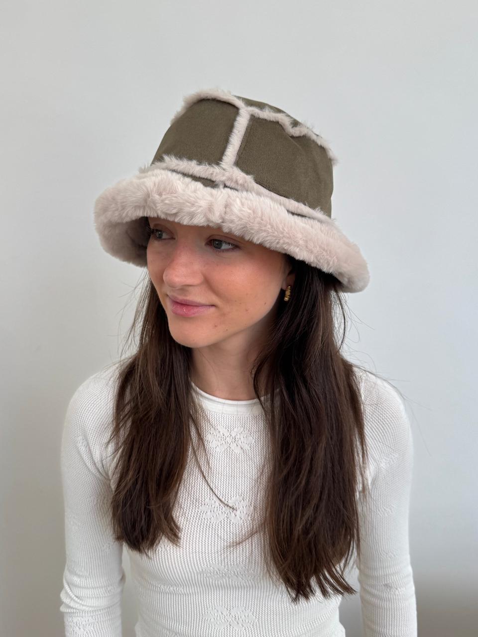 Sherpa Fleece Bucket Hat - 66838