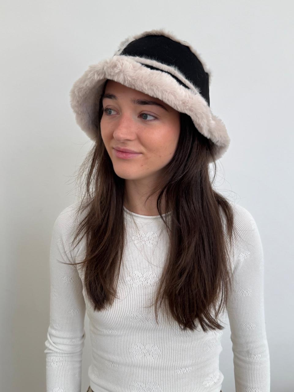 Sherpa Fleece Bucket Hat - 66838