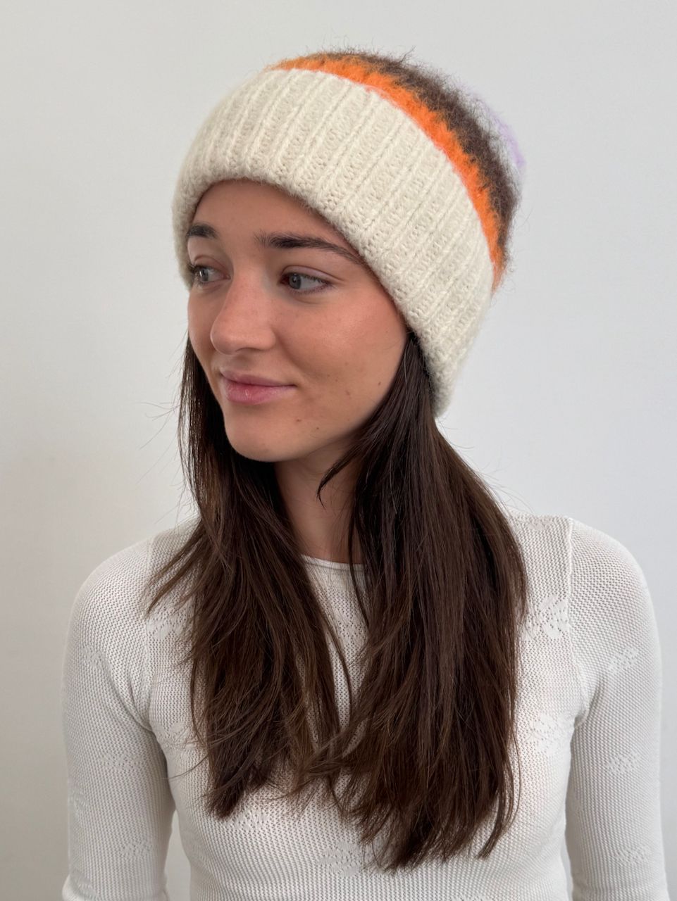 Thick Striped Beanie HT2164