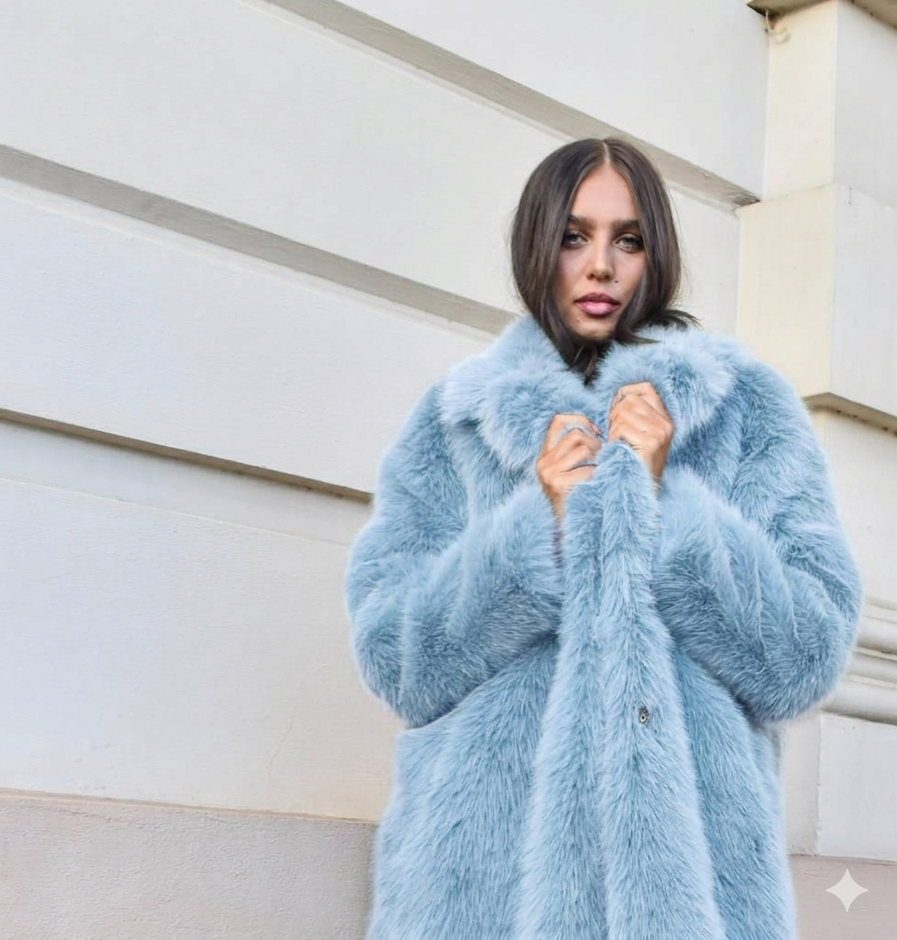 Faux Fur Long Coat KRE1176