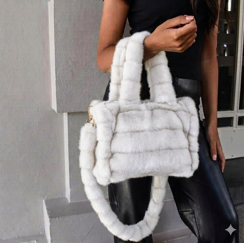 Fluffy Faux Fur Winter Bag Small BG2025