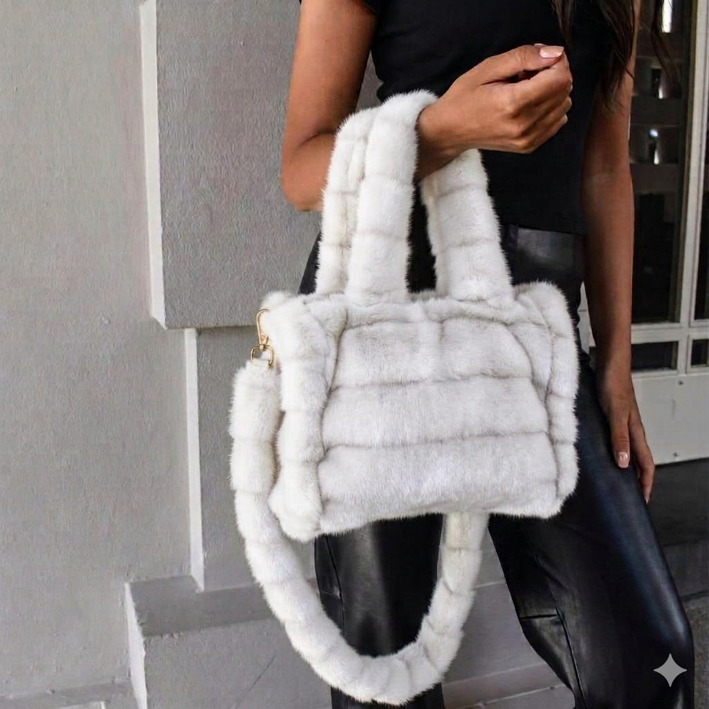 Fluffy Faux Fur Winter Bag Small BG2025