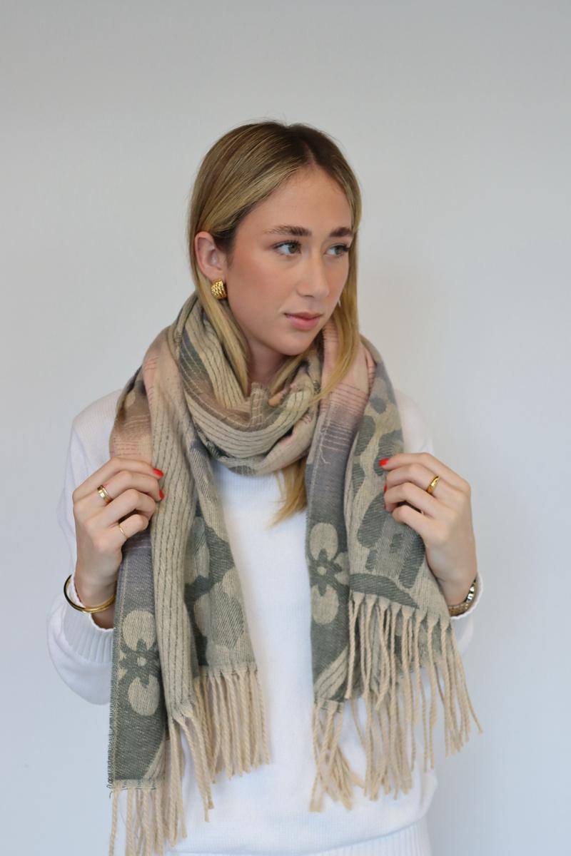 Printed Winter Scarf - RF2305