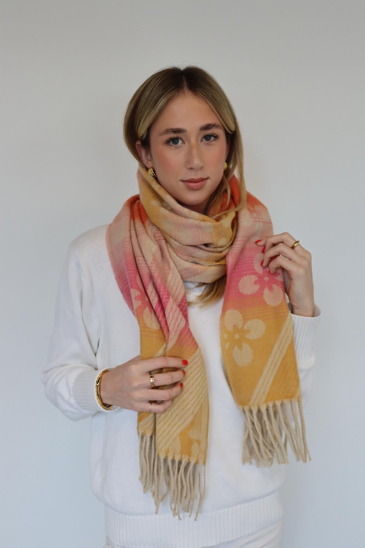 Printed Winter Scarf - RF2305