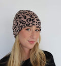 Leopard Print Beanie - 7126