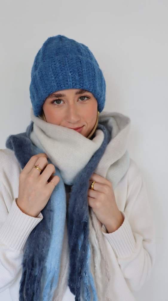 Classic Style Ribbed Basics Beanie 7121