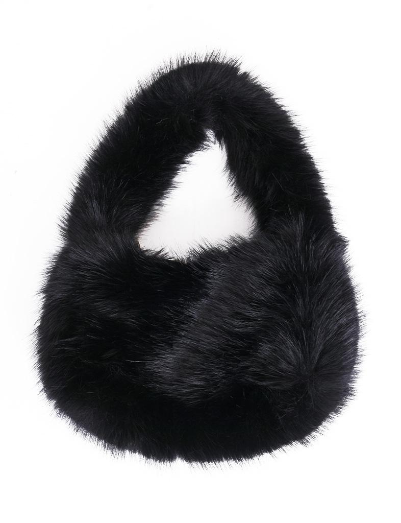 Palme Faux Fur Handbag - 65476