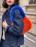Palme Faux Fur Handbag - 65476