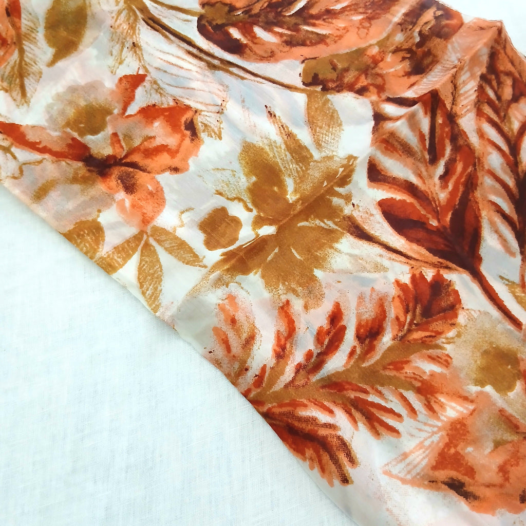 Silk Scarf - Softly Floral Scarf TS-1121/L