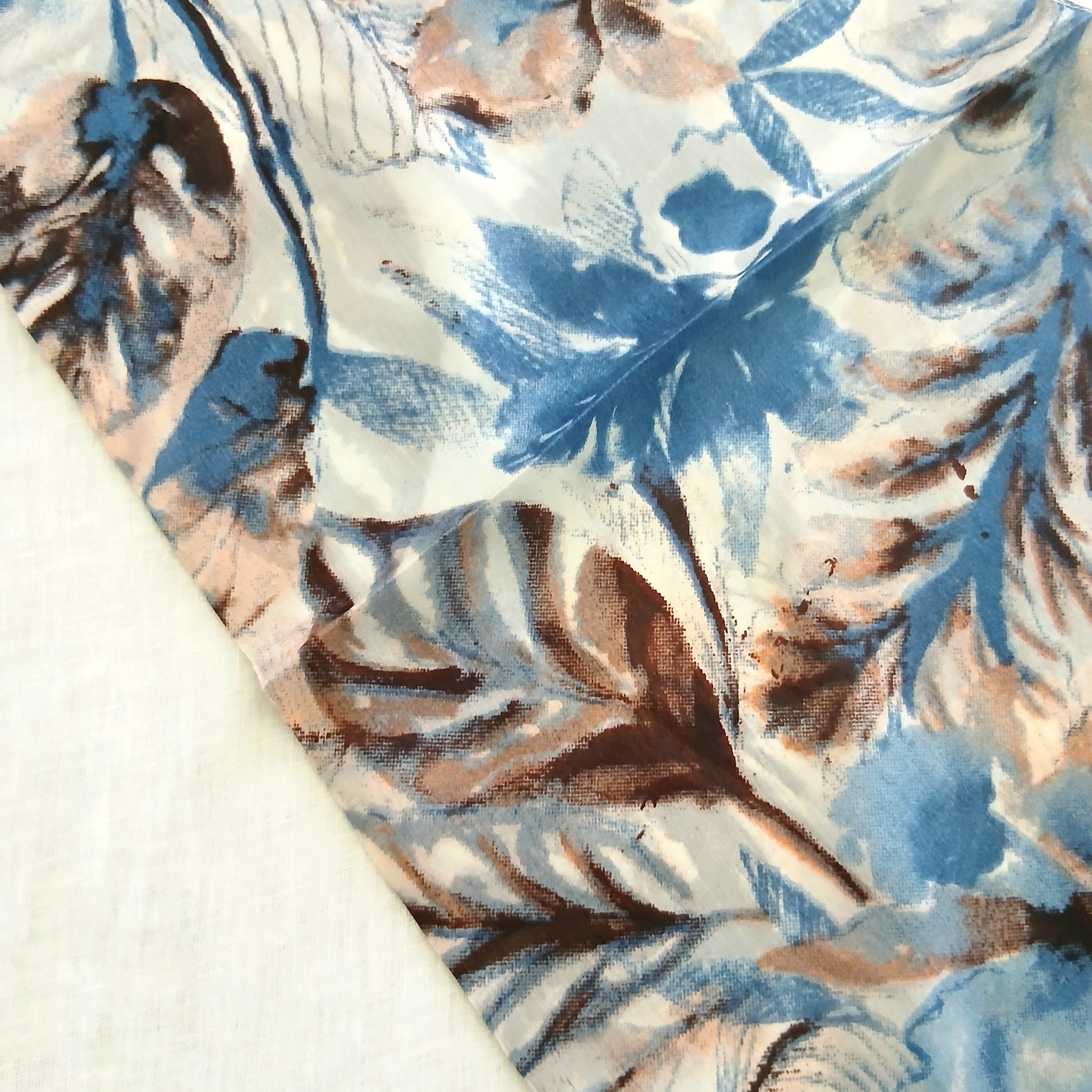 Silk Scarf - Softly Floral Scarf TS-1121/L