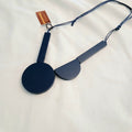 Artistic Resin Shapes Necklace Solid Colour 36211