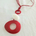 3 Natural Shapes Necklace NK-34757
