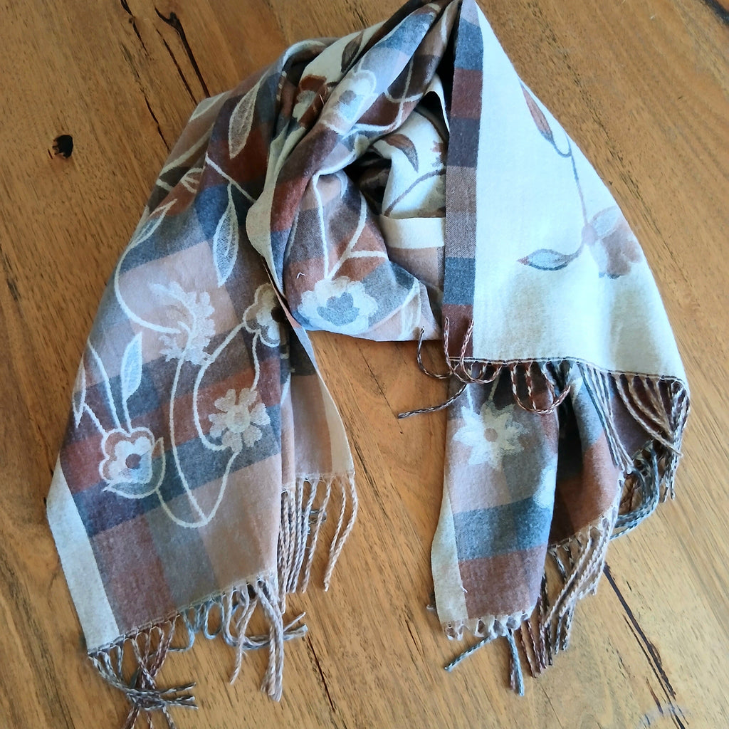 Super Soft Floral Scarf 332756