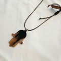 Hamsa Hand Resin - Protection Necklace 37017A