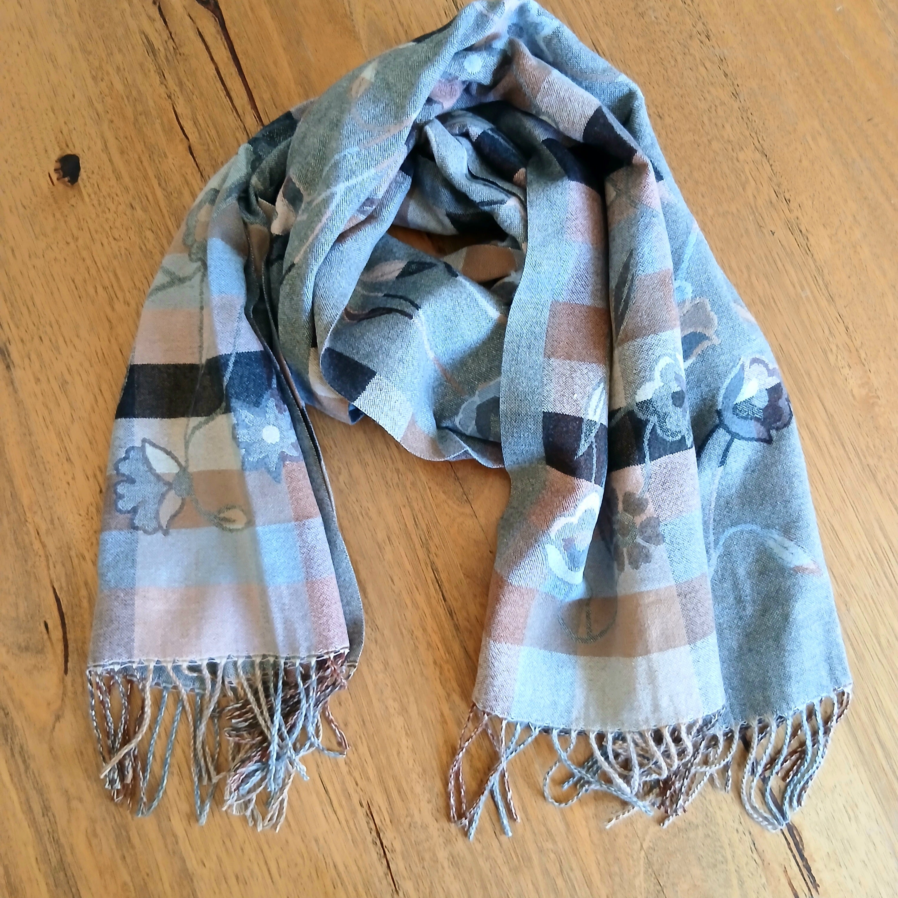 Super Soft Floral Scarf 332756