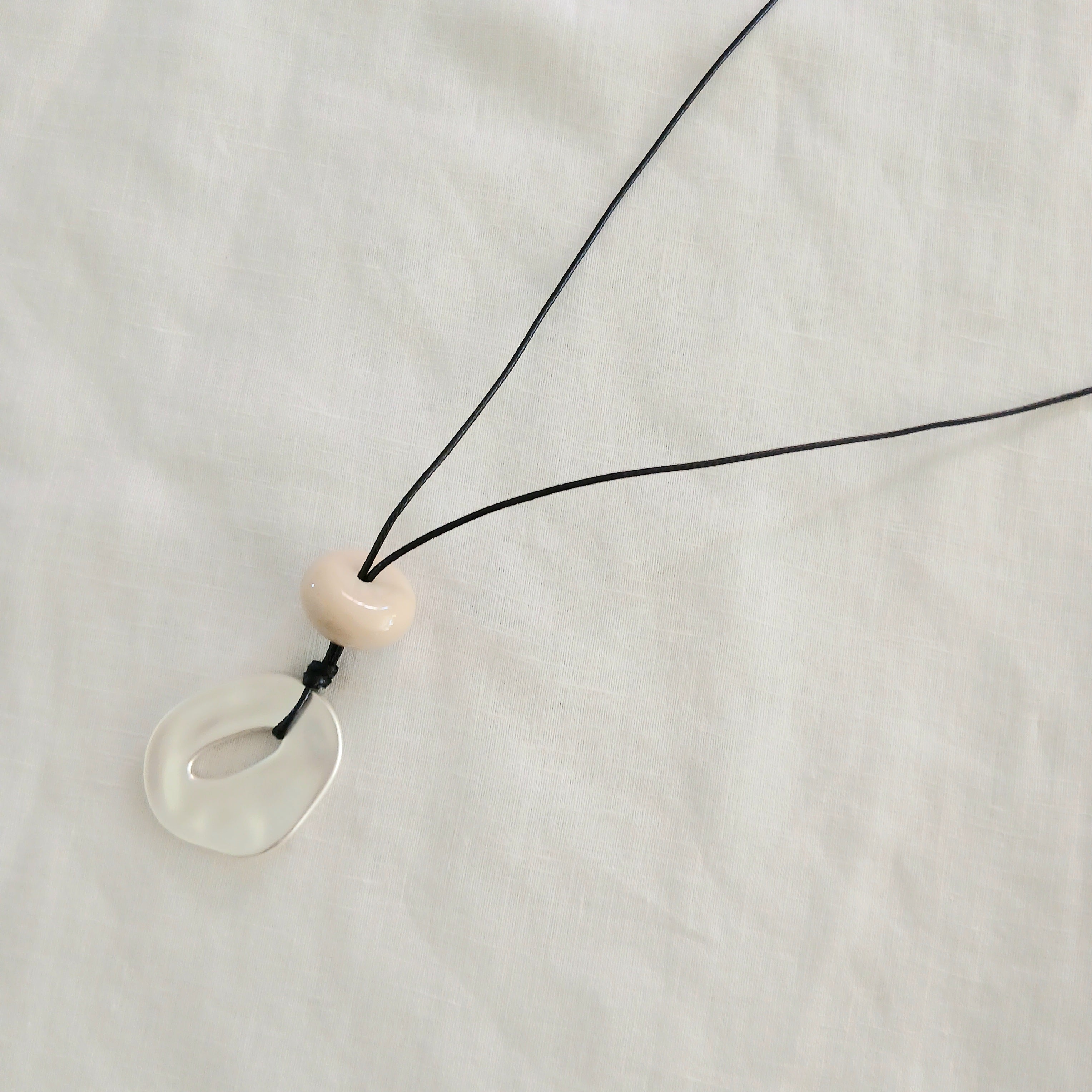 Whimsical Copper / Resin Necklace Pendant NK021