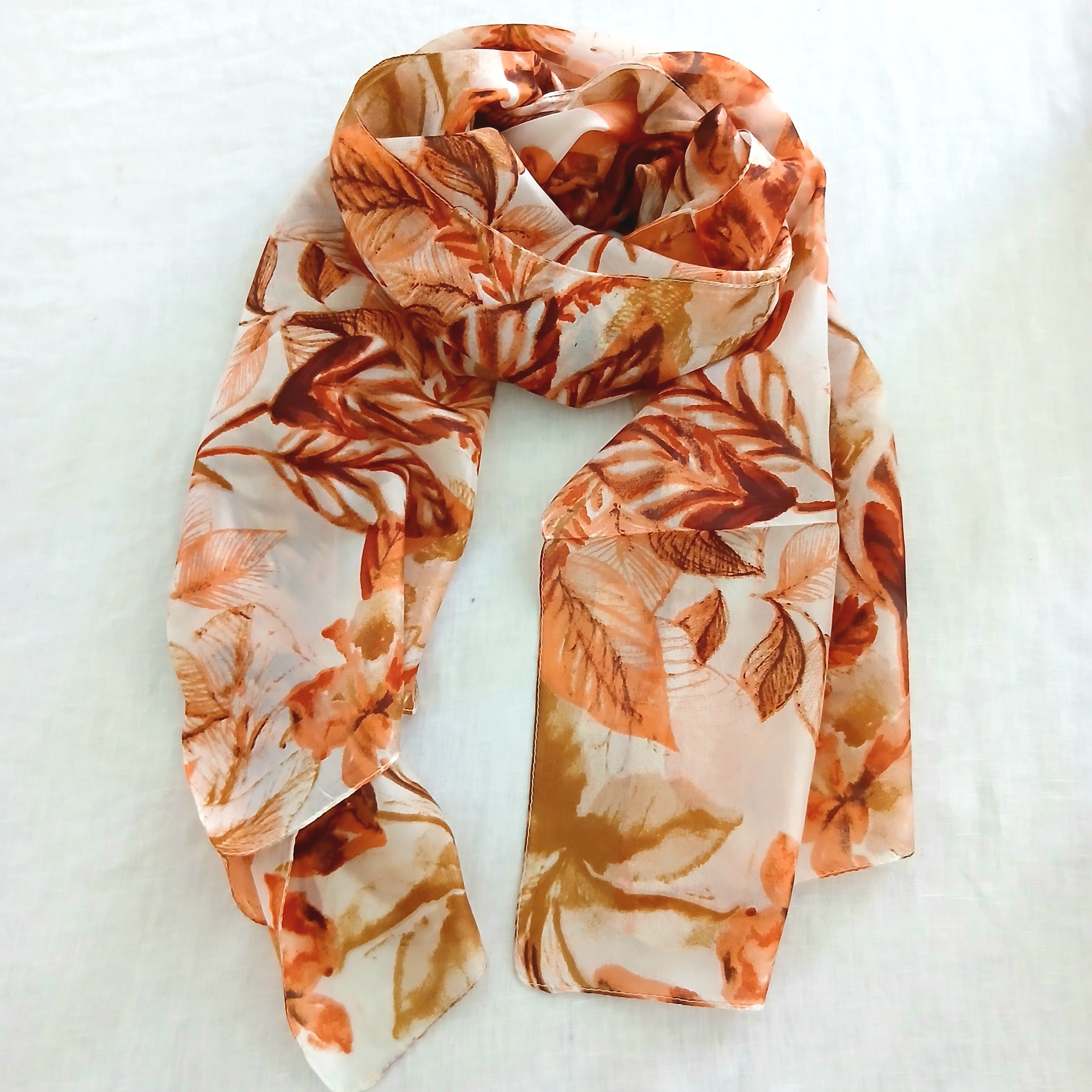 Silk Scarf - Softly Floral Scarf TS-1121/L