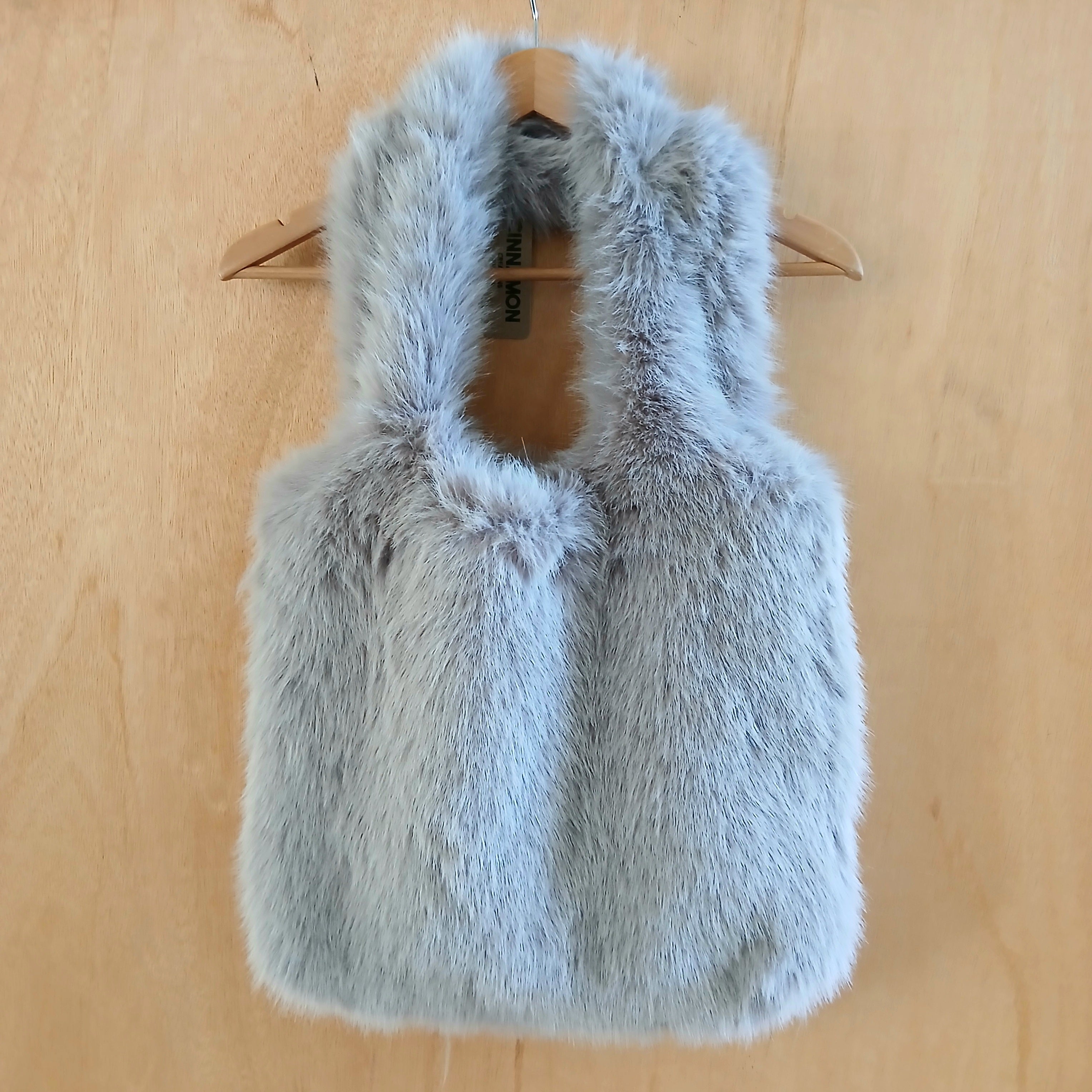 Faux Fur Tote Bag Plain BG2709