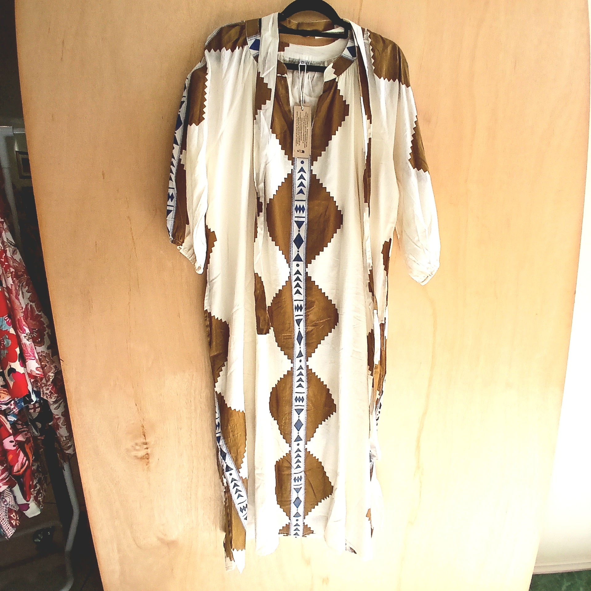 Long Loose Cotton Tunic 67038