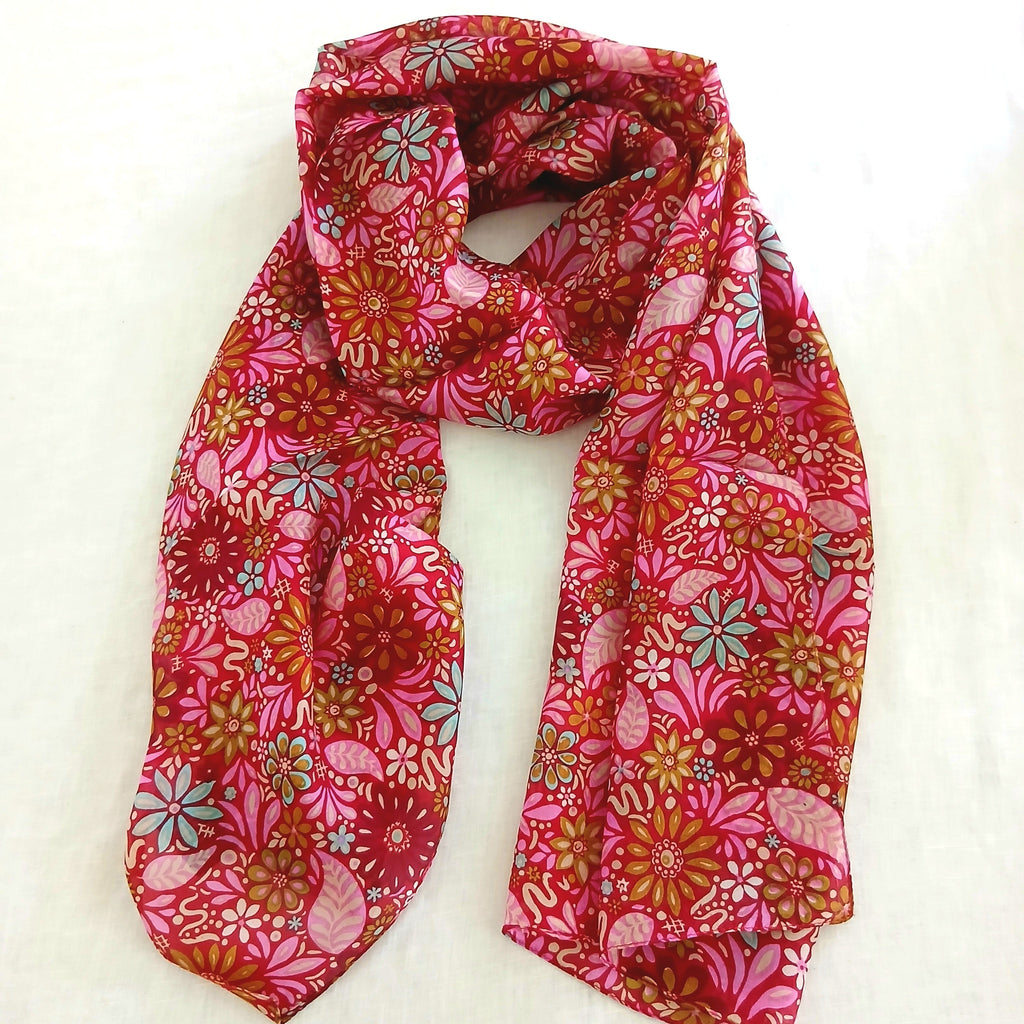 Silk Scarf - WS-1069/L