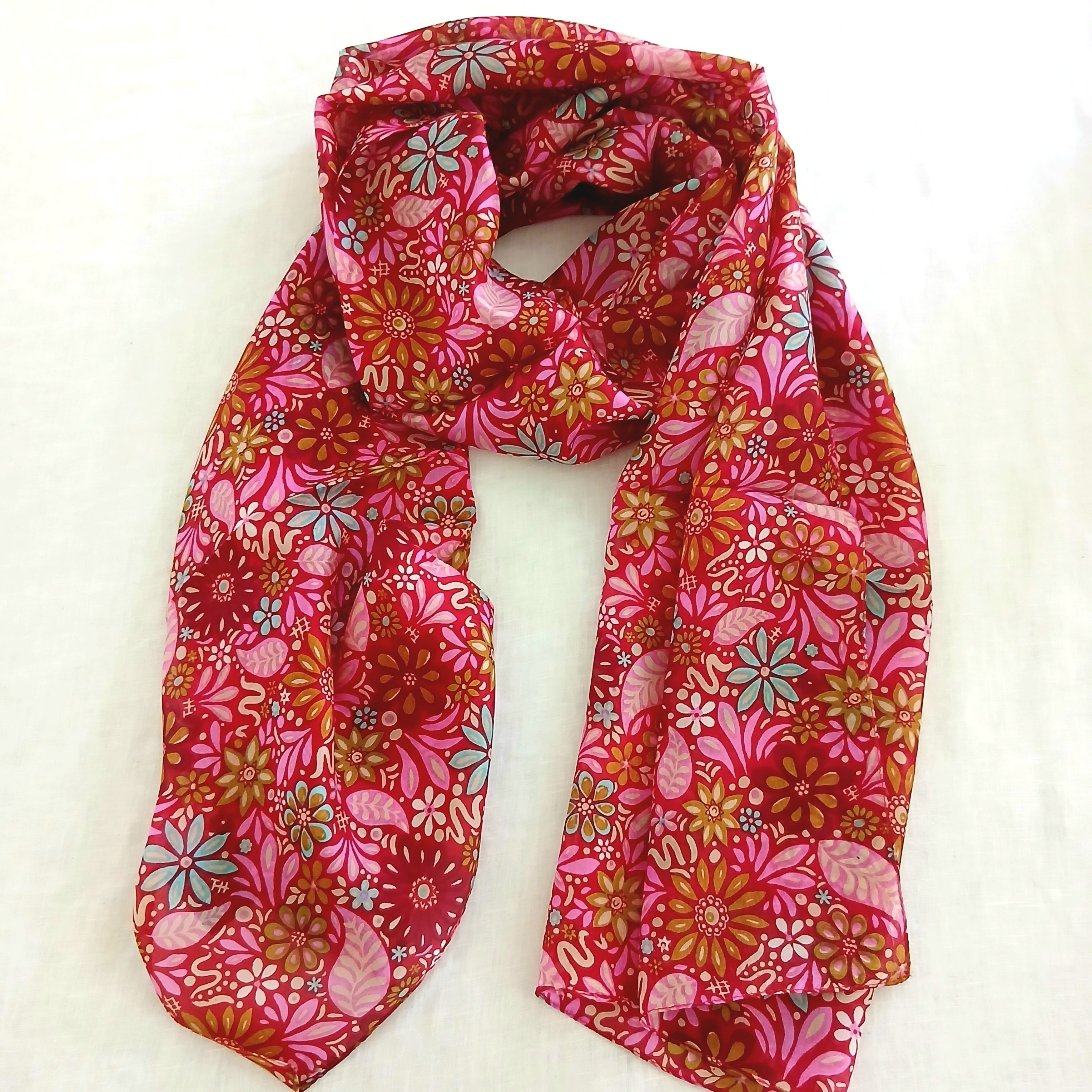 Silk Scarf - WS-1069/L