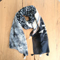 Black Mix Scarf 332654
