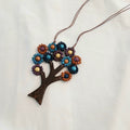 Flower Wooden Beaded Tree N7-1647X