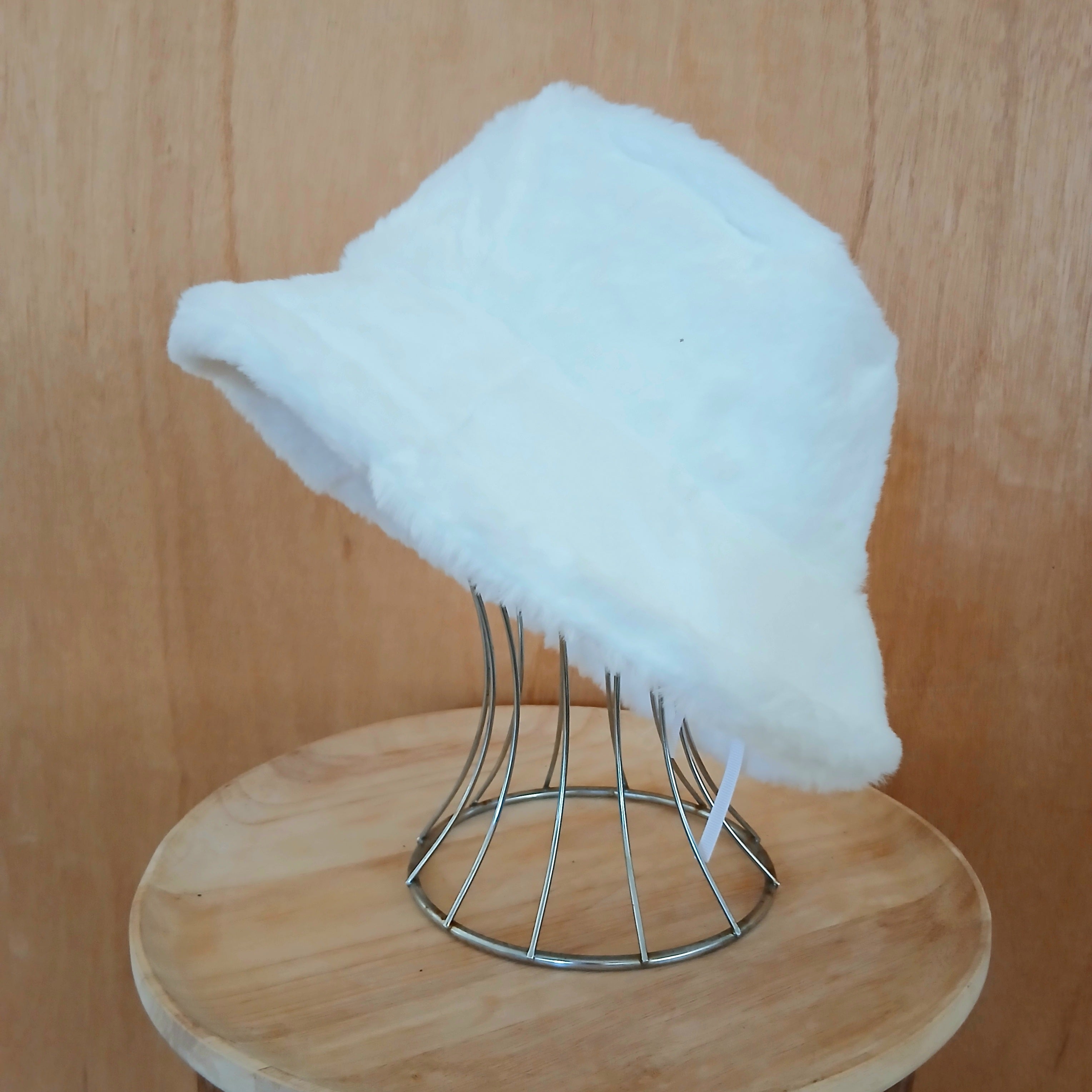 Faux Fur Bucket Hat 7104
