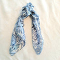 Necktie Pure Silk Blue Oriental PS-1058/S