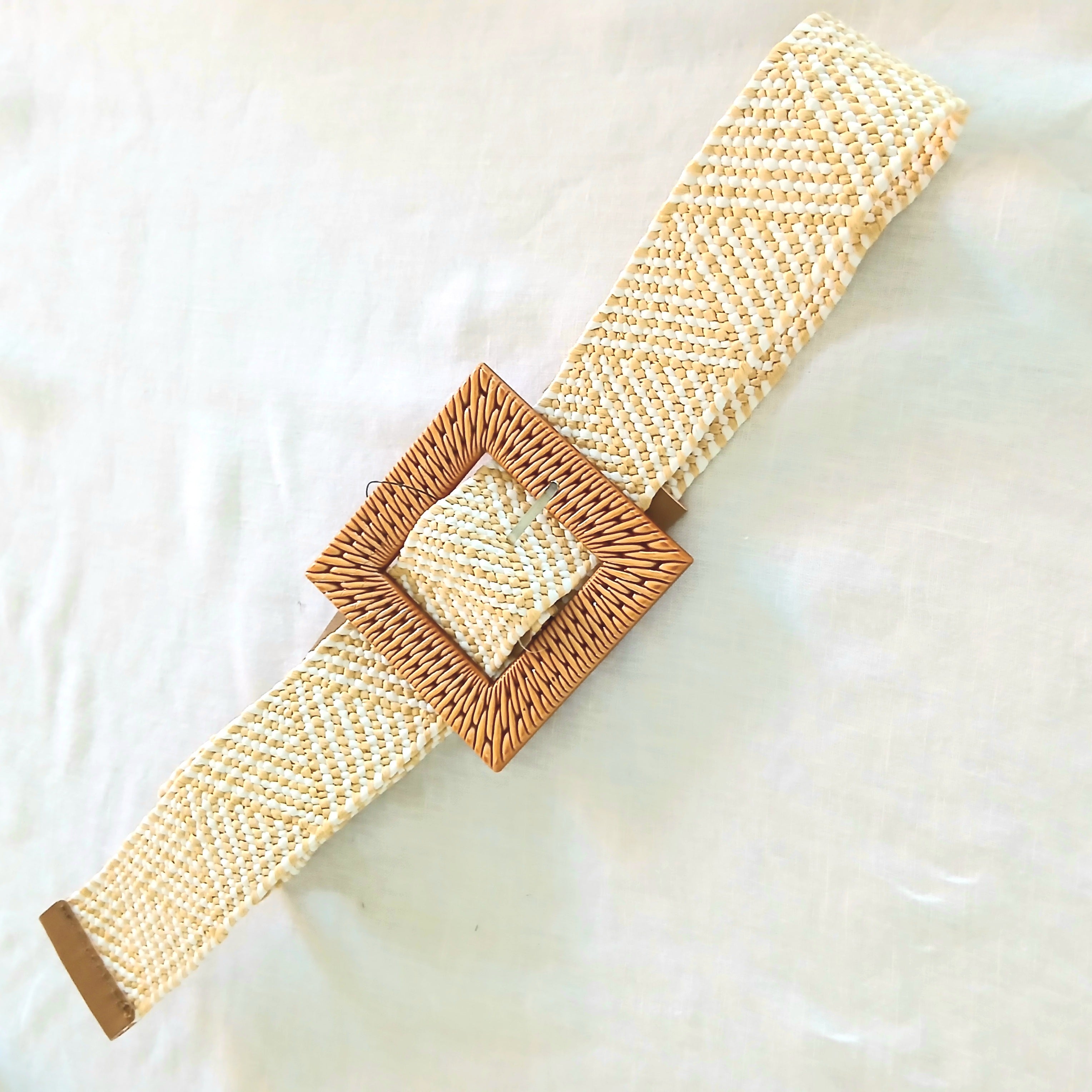 Waist Belt with Square Buckle B021