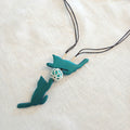 Fun Cat Playing Ball Necklace N6-5492