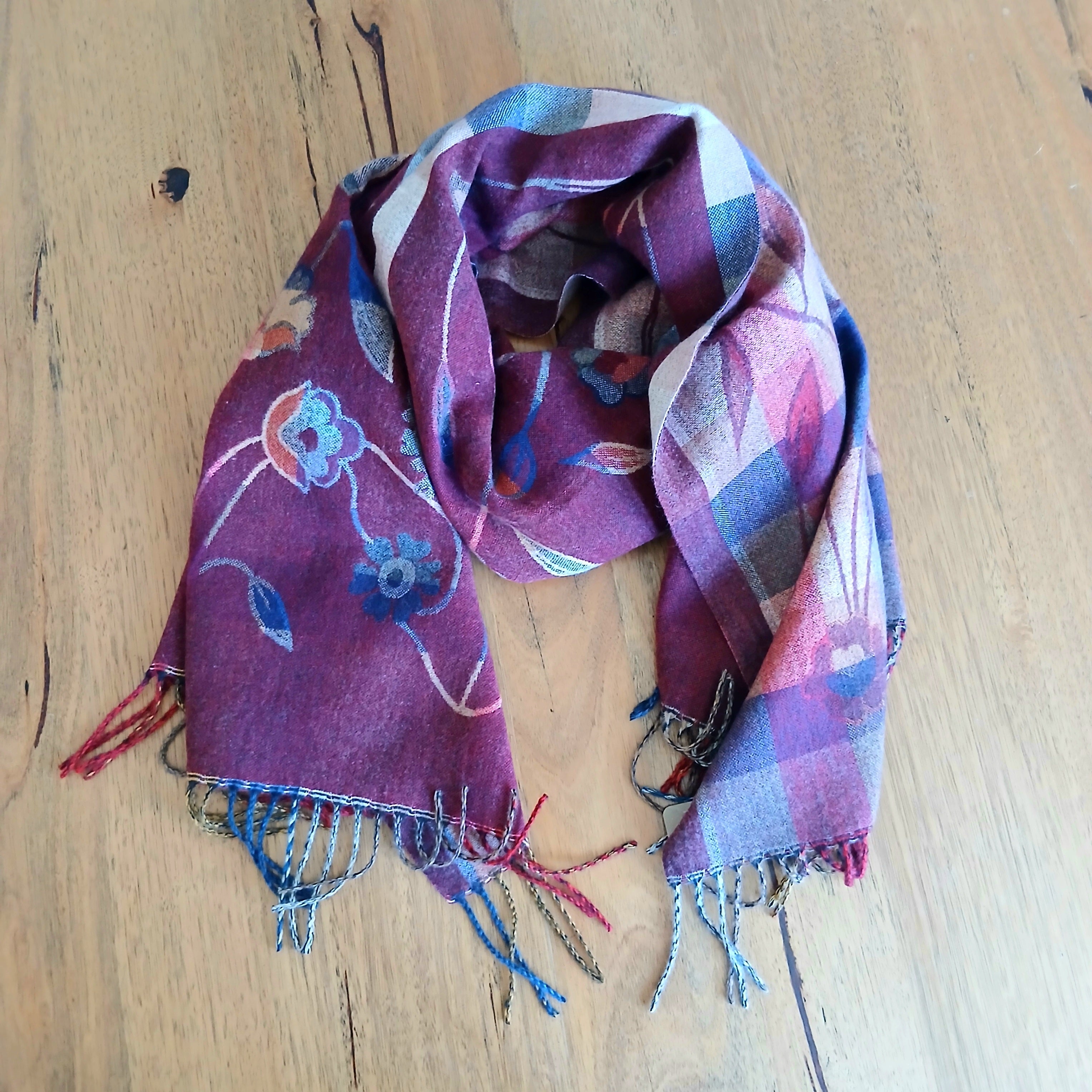 Super Soft Floral Scarf 332756
