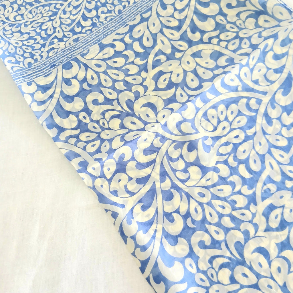 Pure Silk Scarf - Royal Blue ZS-1006/L