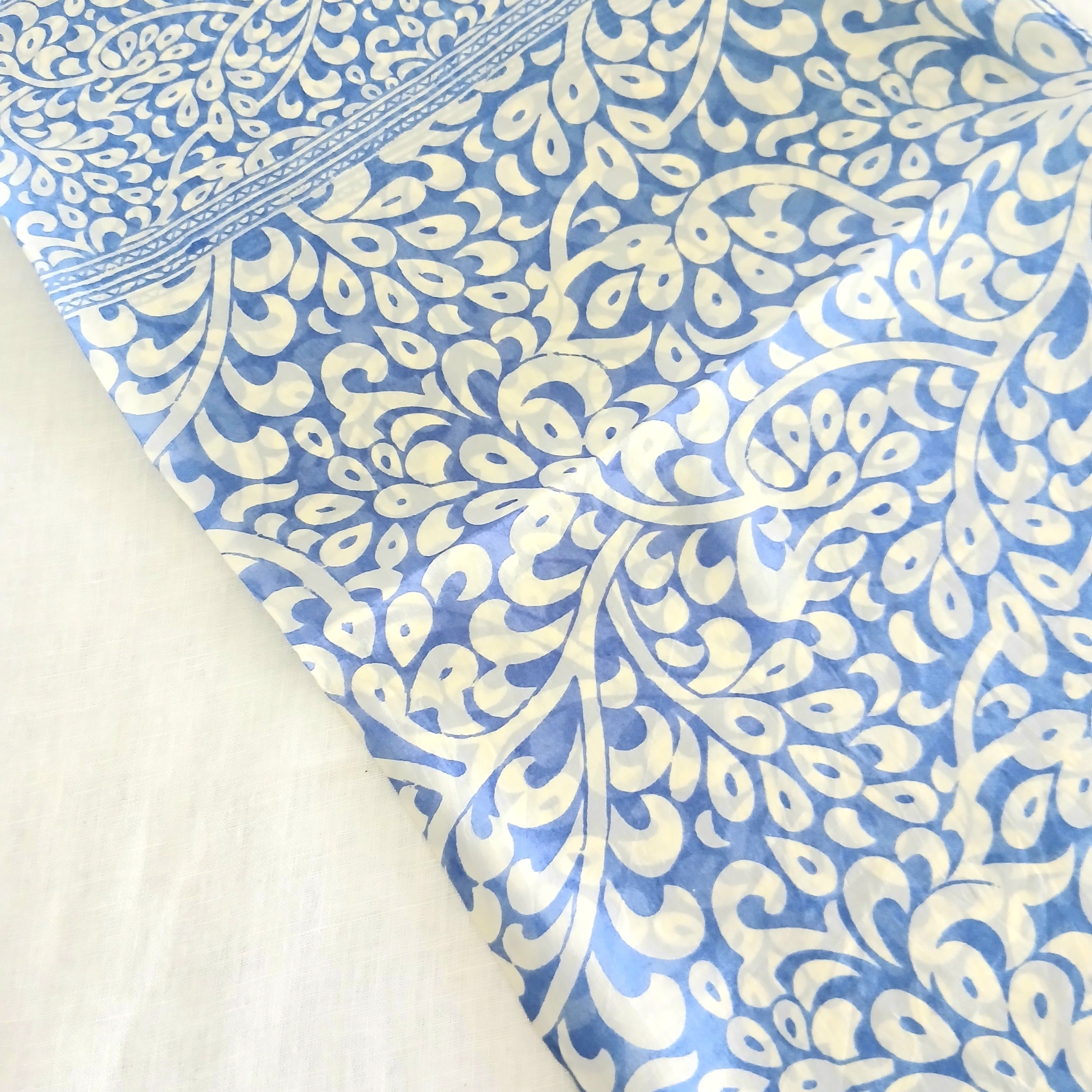 Pure Silk Scarf - Royal Blue ZS-1006/L