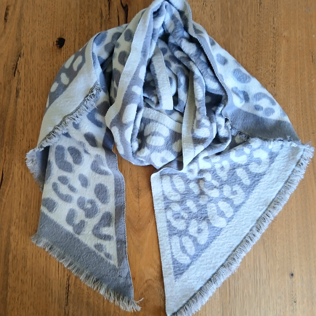 Leopard Winter Scarf Soft 332761