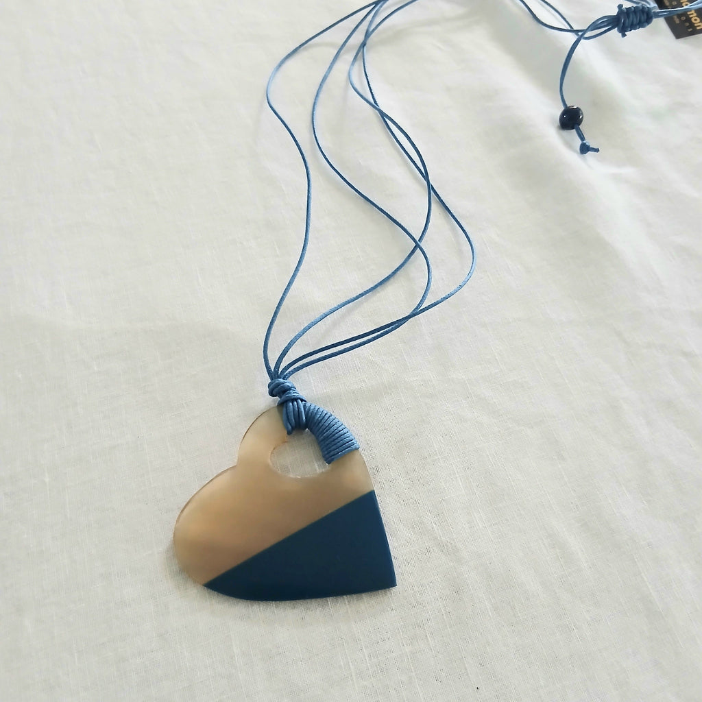 Small Heart in Heart Necklace NK-31357